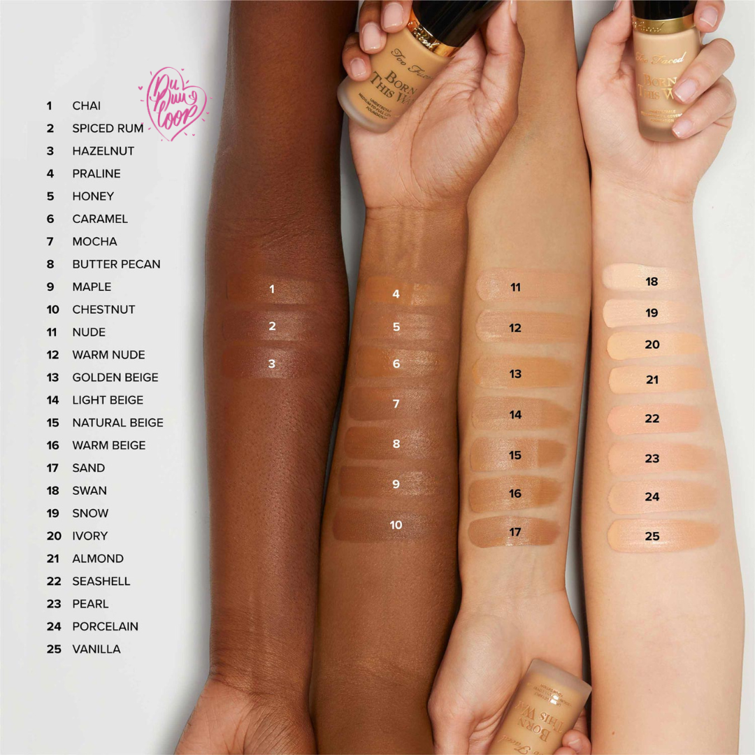 Too Faced Born This Way Oil-Free Undetectable Medium-to-Full Coverage Foundation (30 ml)